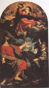 Annibale Carracci The VIrgin Appearing to ST Luke and ST Catherine (mk05) china oil painting artist